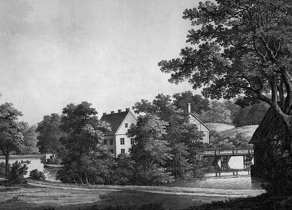 Bjersgård, av U Thersner 1817