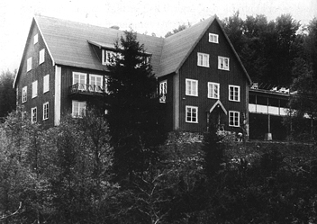 Turisthotellet ca 1930. Foto genom V Sönnarslövs Bygdeförening