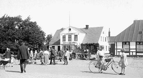 Centrum 1920-talet Foto: Blomgrens bildarkiv